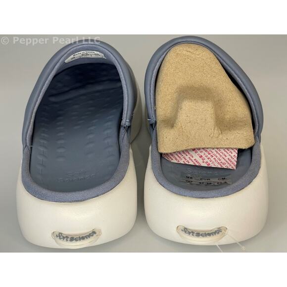 Women's Size 7 Blue Clog Mule Comfortable Slip and Water Resistant Shoe - Picture 8 of 10